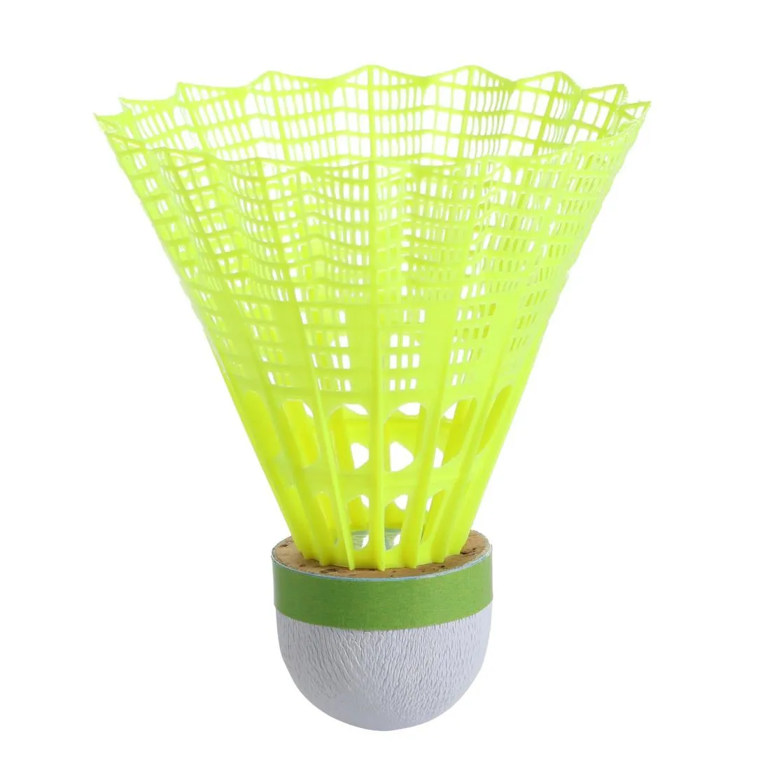 Plastic shuttlecock psc 500 medium x 6