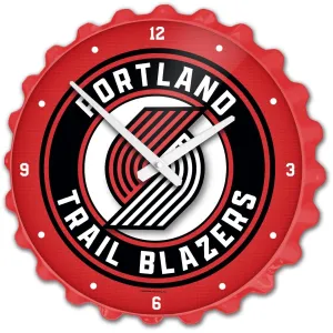 Portland Trail Blazers: Bottle Cap Wall Clock