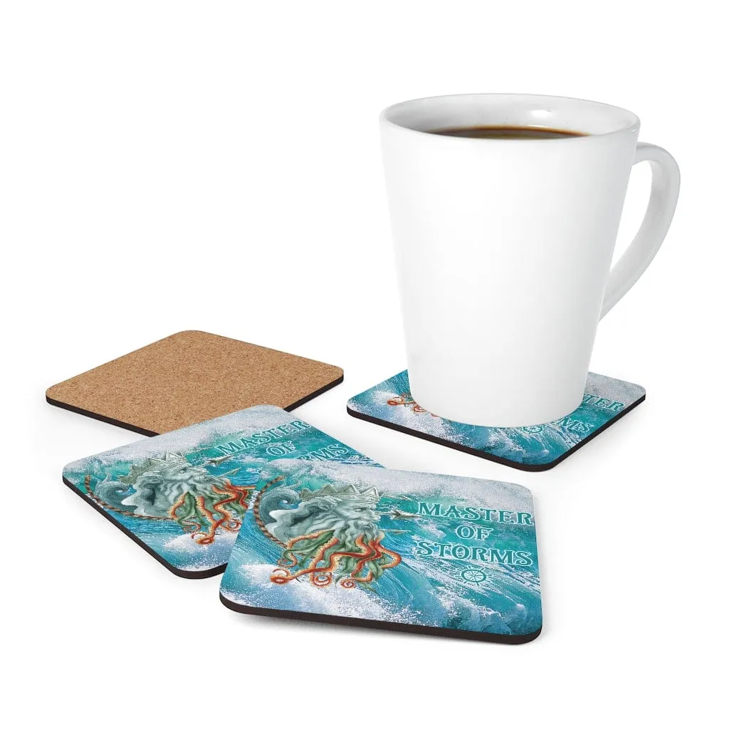 Poseidon Master Of Storms Coaster Set