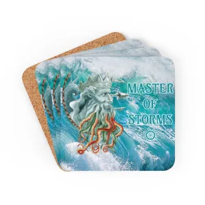 Poseidon Master Of Storms Coaster Set
