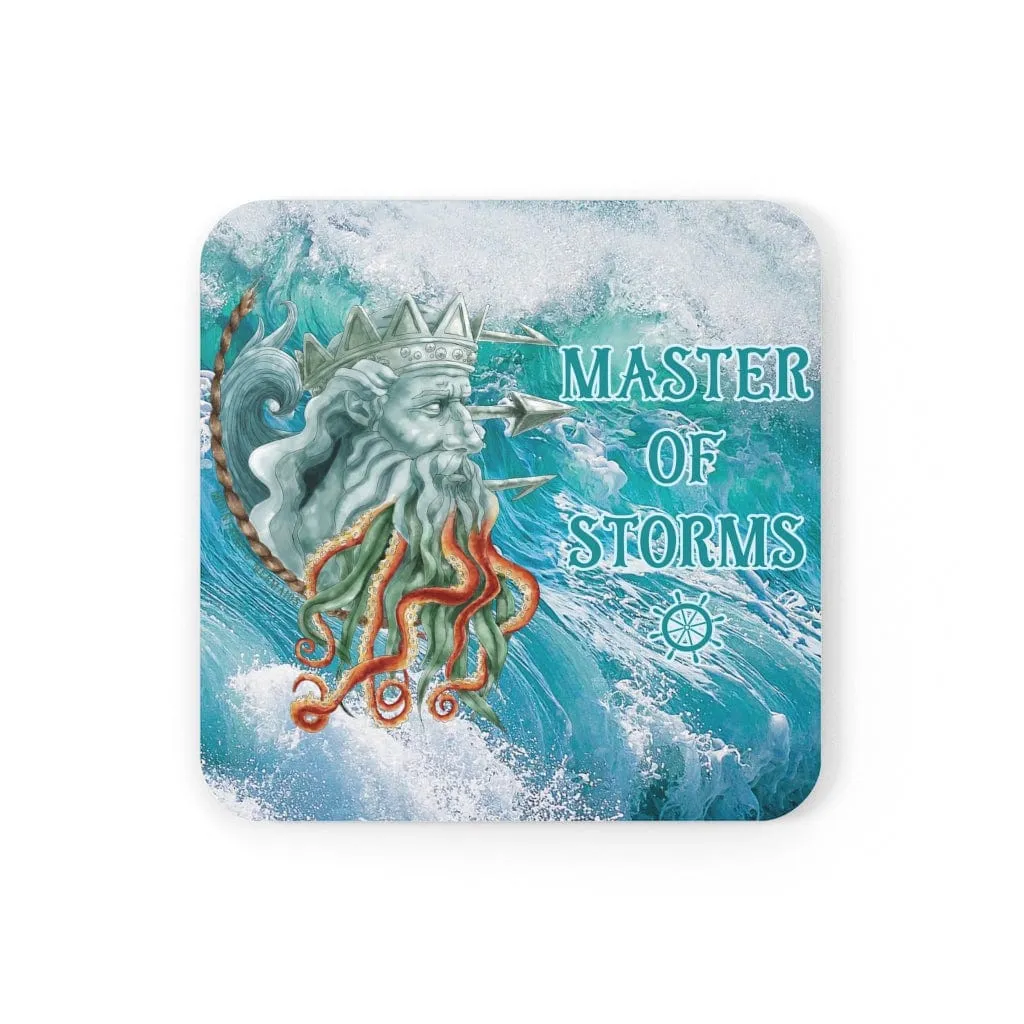 Poseidon Master Of Storms Coaster Set