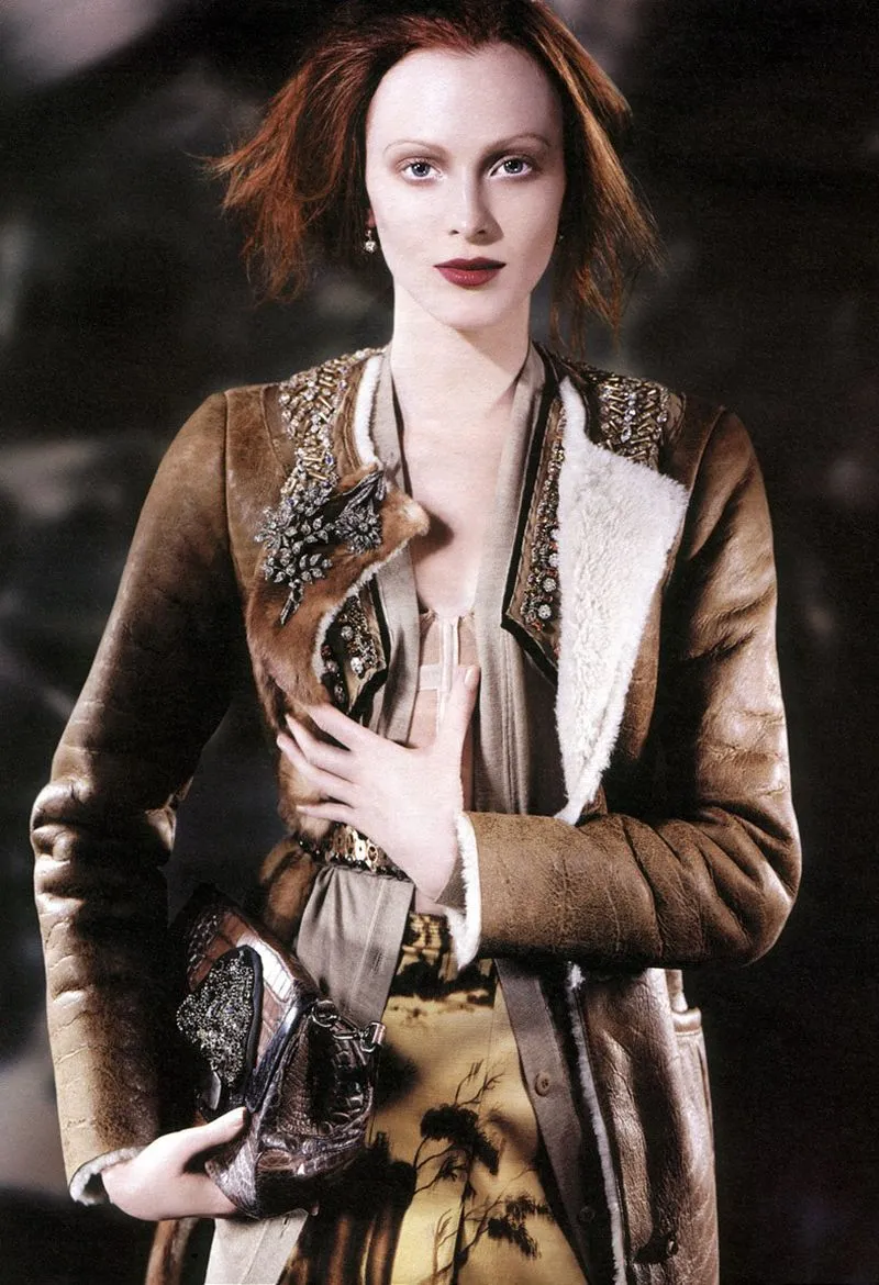 Prettiest Fall 2004 Prada Blue Version of the Runway & Ad Campaign Skirt w Gathered Bottom