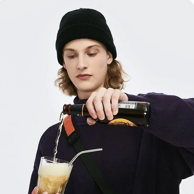 "CAPCUFF" Bonnet Vert Clair Streetwear - URB1™
