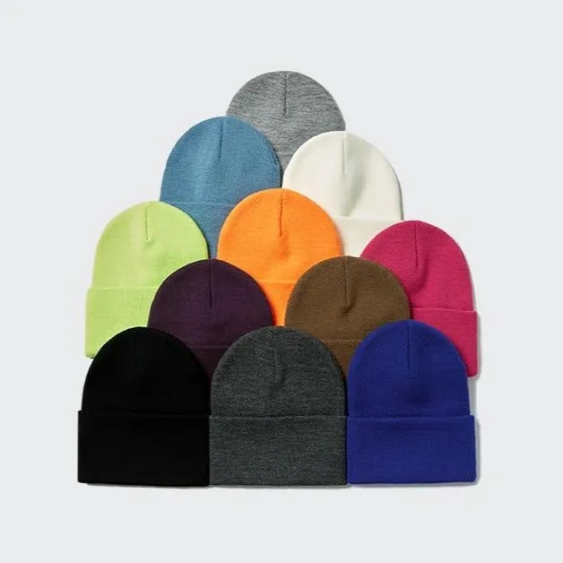 "CAPCUFF" Bonnet Vert Clair Streetwear - URB1™