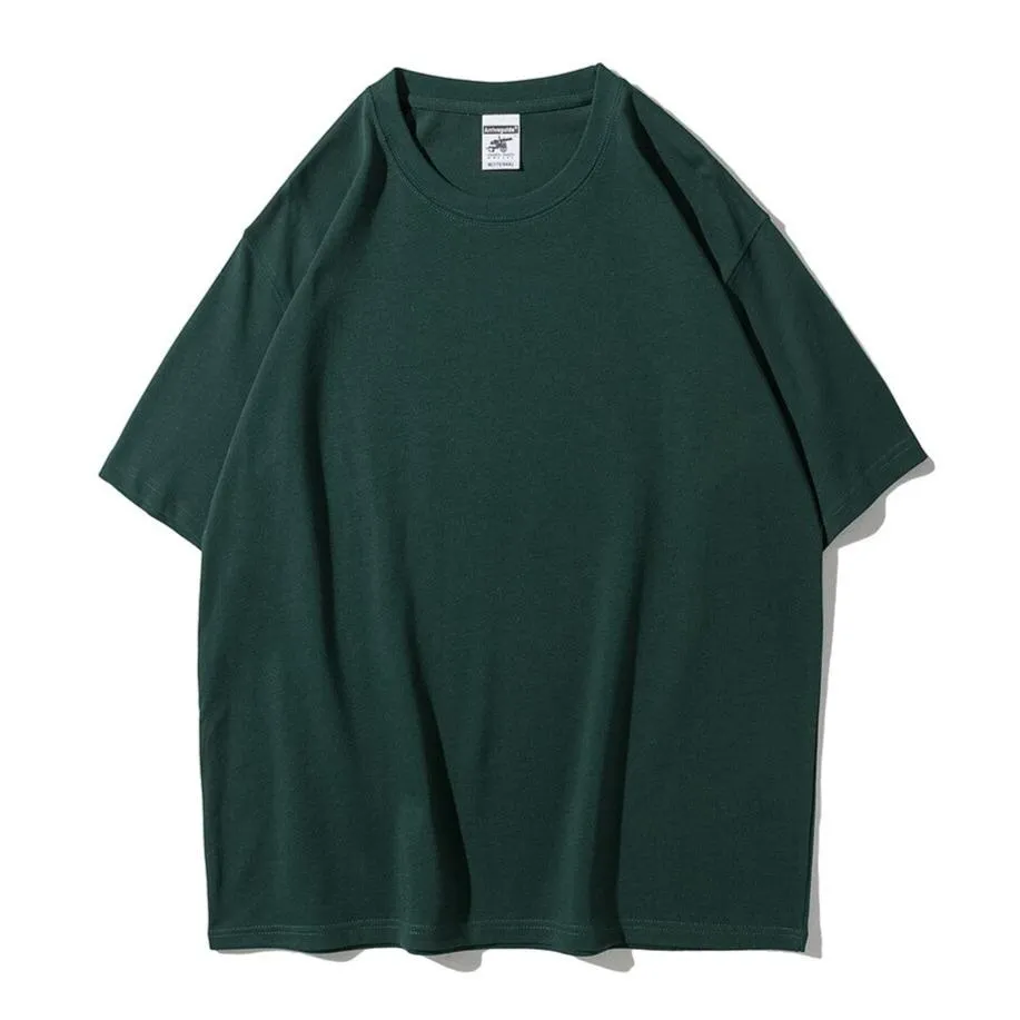 "ESSENTIAL" T-SHIRT BASIQUE UNI GRIS STREETWEAR - URB1™