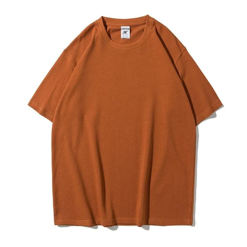 "ESSENTIAL" T-SHIRT BASIQUE UNI GRIS STREETWEAR - URB1™
