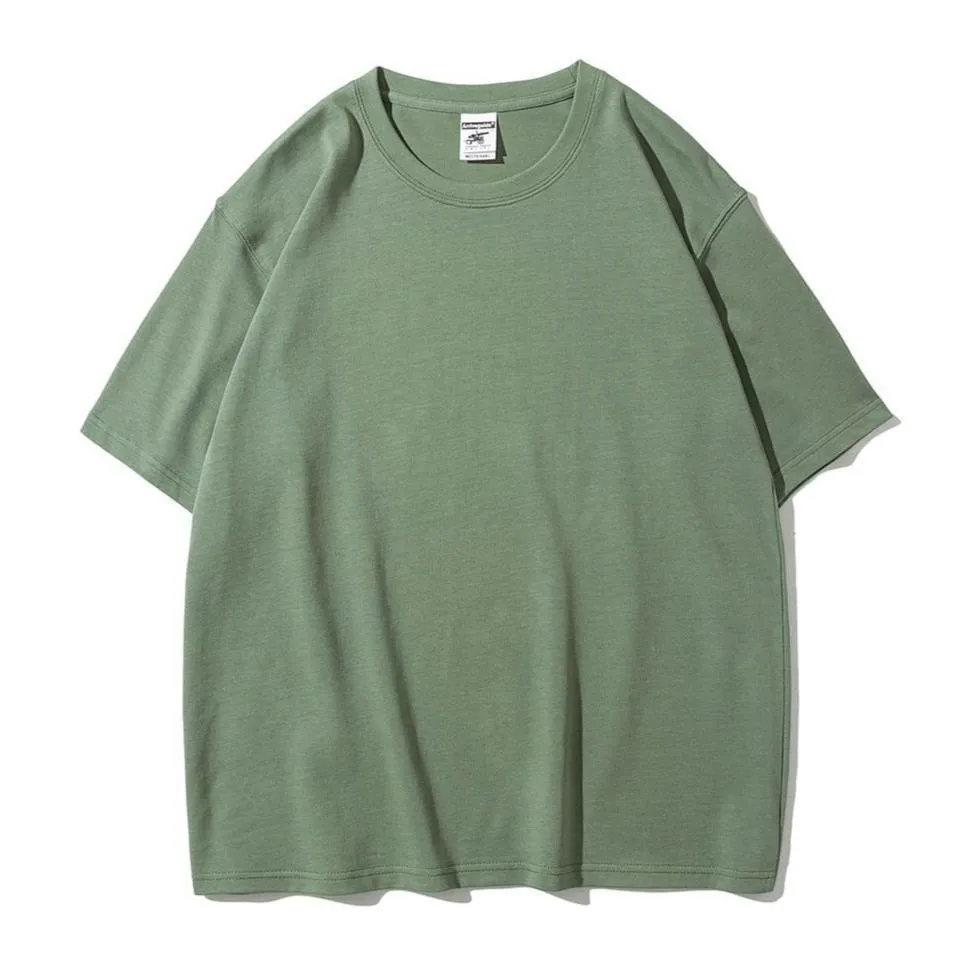 "ESSENTIAL" T-SHIRT BASIQUE UNI GRIS STREETWEAR - URB1™