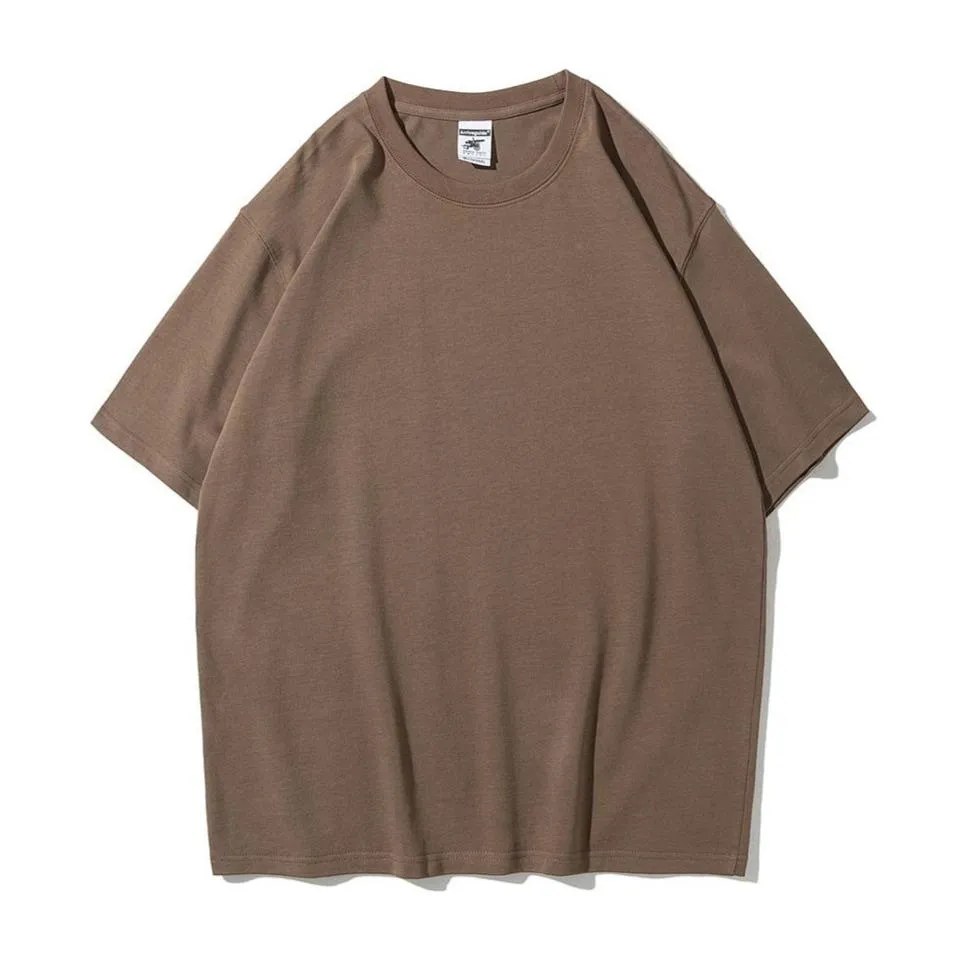 "ESSENTIAL" T-SHIRT BASIQUE UNI GRIS STREETWEAR - URB1™