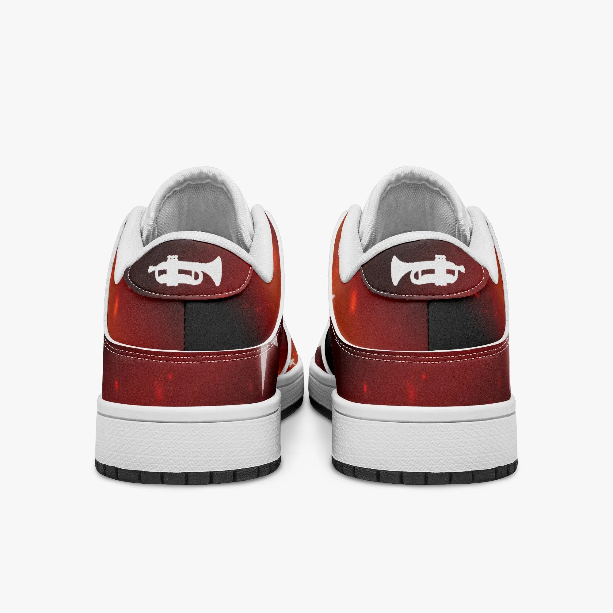 "Star Trumpet" Dunk Stylish Low-Top Leather Sneakers