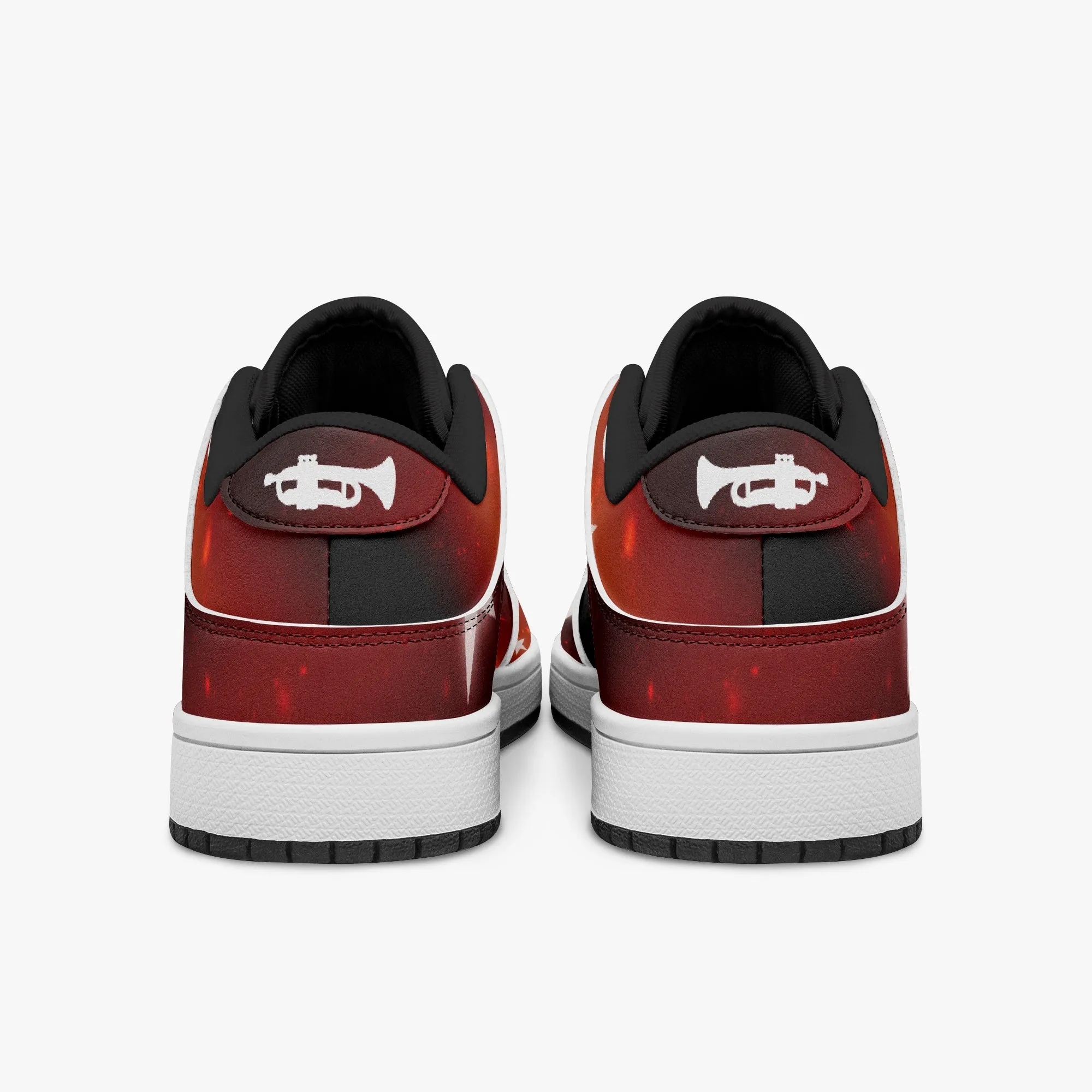 "Star Trumpet" Dunk Stylish Low-Top Leather Sneakers