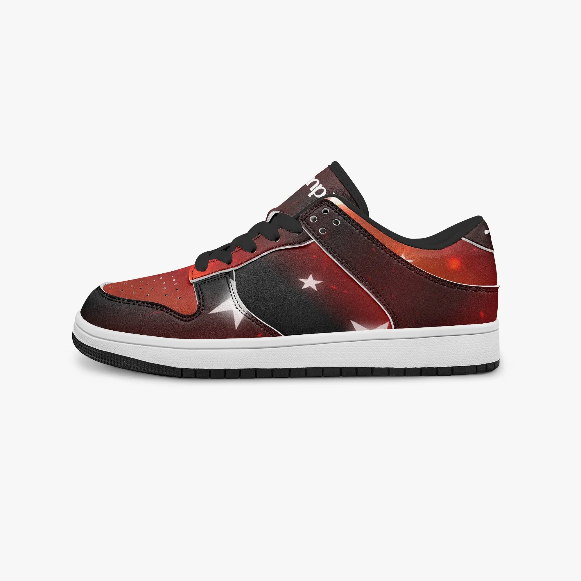 "Star Trumpet" Dunk Stylish Low-Top Leather Sneakers