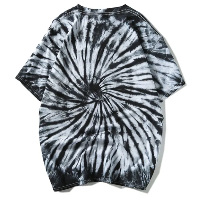 "Tie And Dye" T-shirt Orange Délavé oversize - URB1™