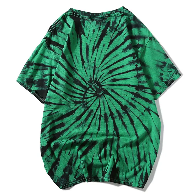 "Tie And Dye" T-shirt Orange Délavé oversize - URB1™