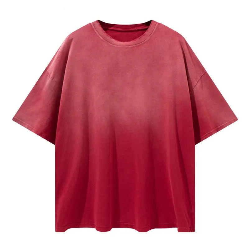 "Tie and dye" T-shirt Oversize Streetwear Noir - URB1™