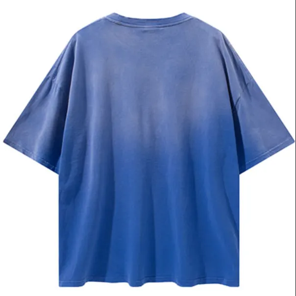 "Tie and dye" T-shirt Oversize Streetwear Noir - URB1™