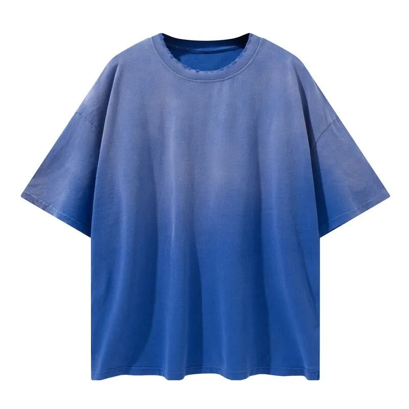 "Tie and dye" T-shirt Oversize Streetwear Noir - URB1™