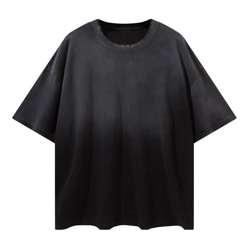 "Tie and dye" T-shirt Oversize Streetwear Noir - URB1™