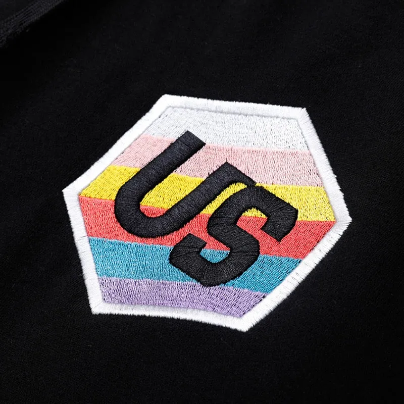 "US" Sweat-shirt Hoodie à capuche Blanc - URB1™