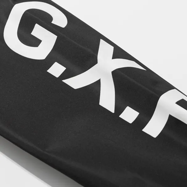 "X.G.X.F" Veste Coupe Vent Noir Streetwear - URB1™