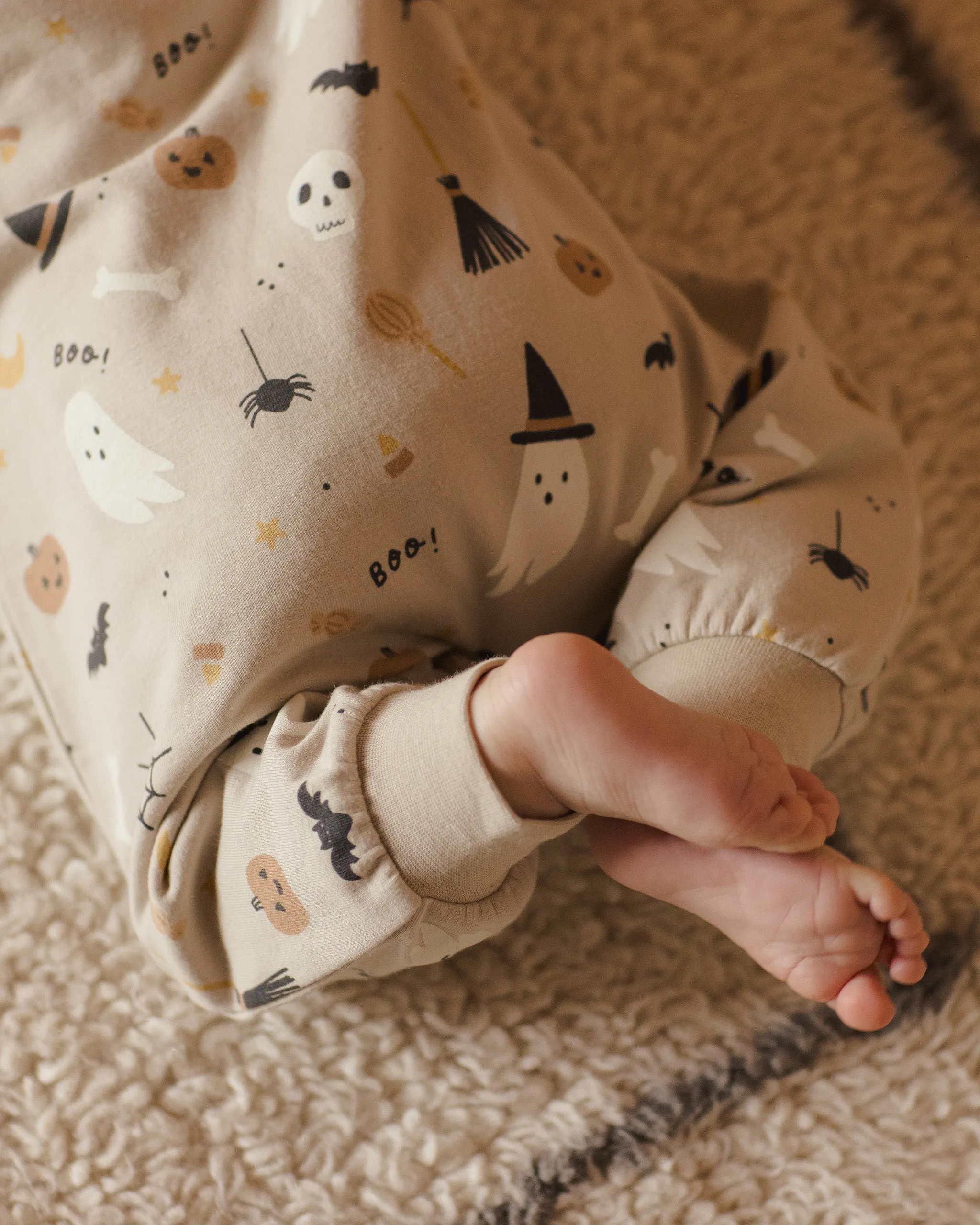 Relaxed fleece jumpsuit