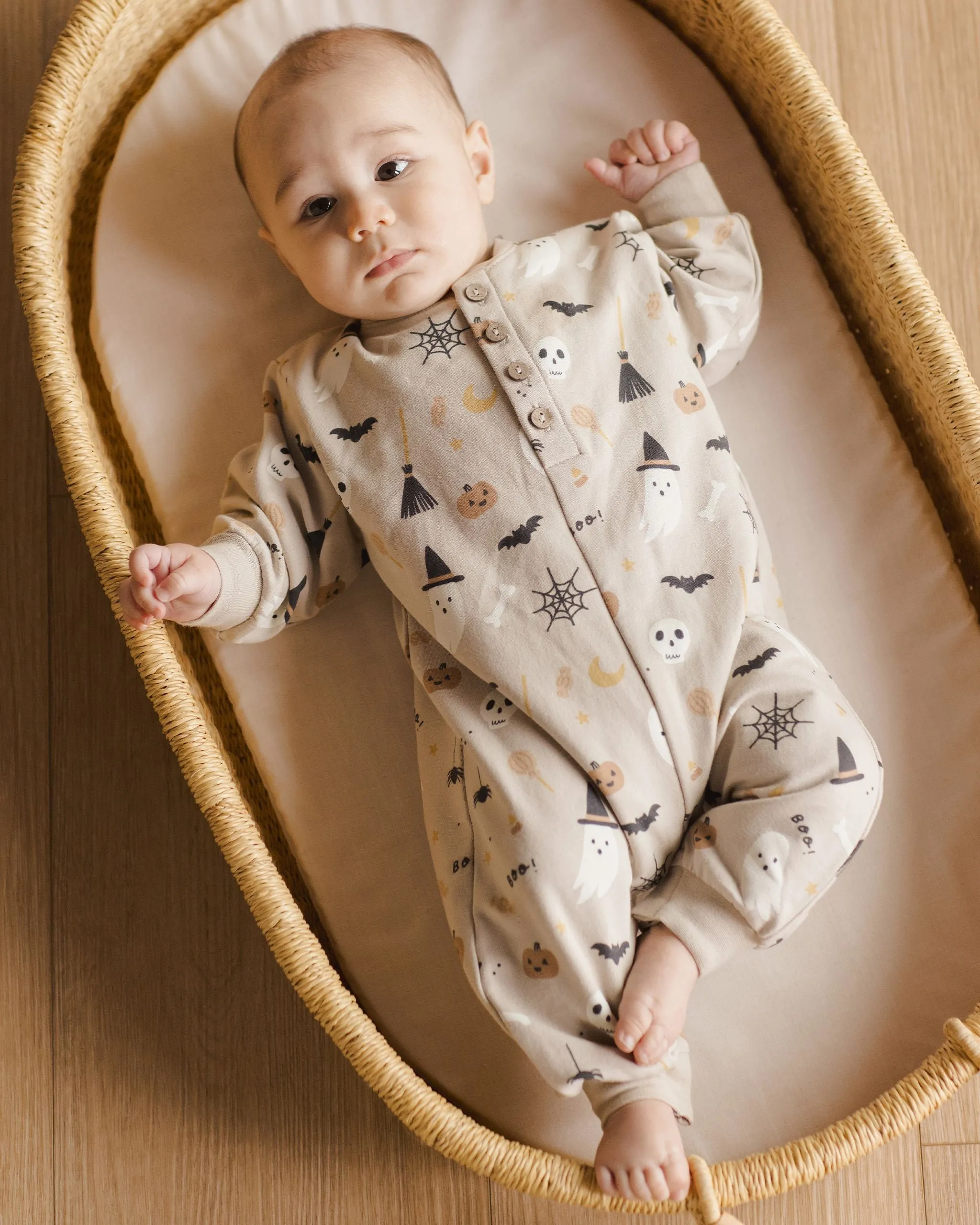 Relaxed fleece jumpsuit