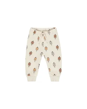Relaxed fleece sweatpant || Cats