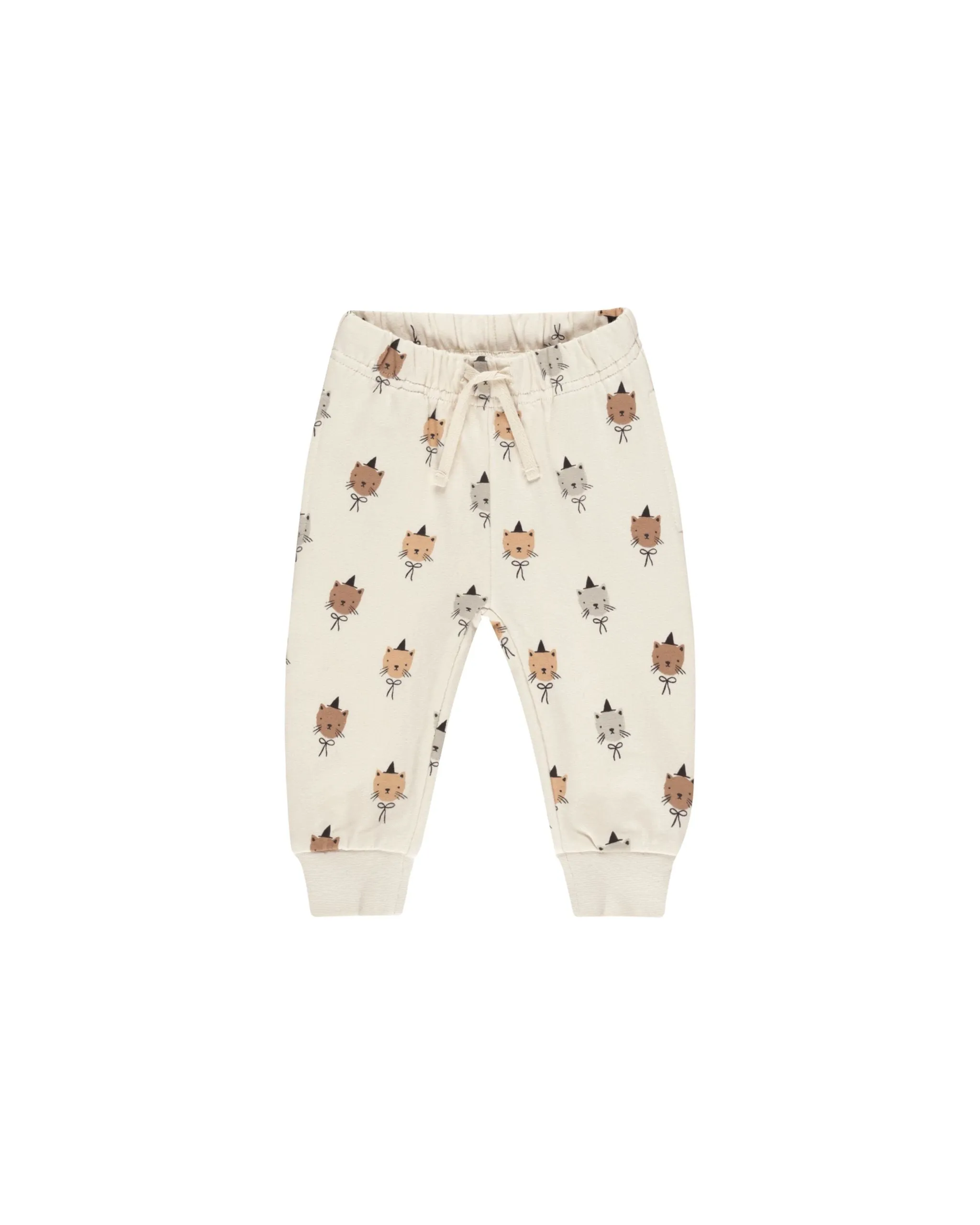 Relaxed fleece sweatpant || Cats