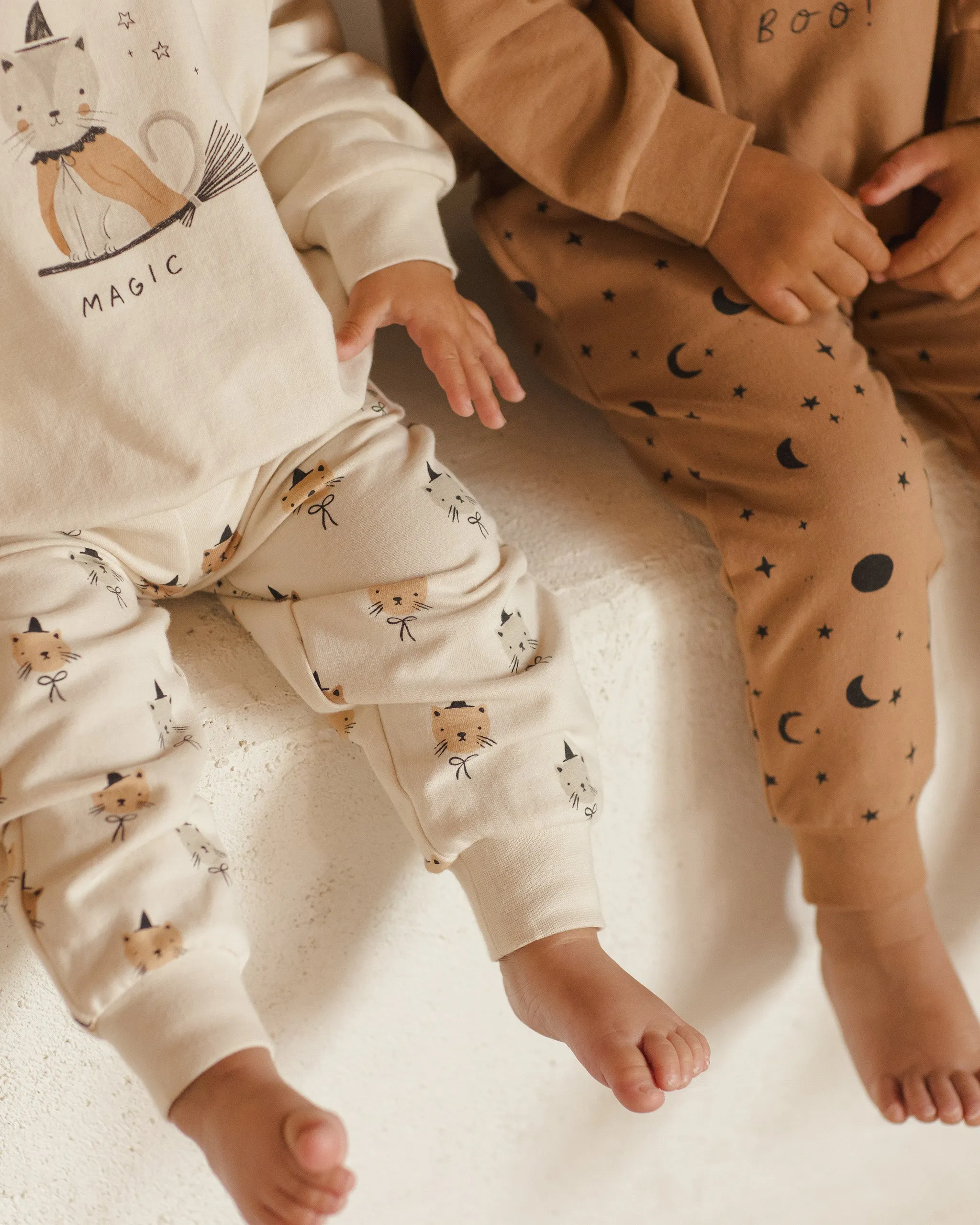 Relaxed fleece sweatpant || Cats