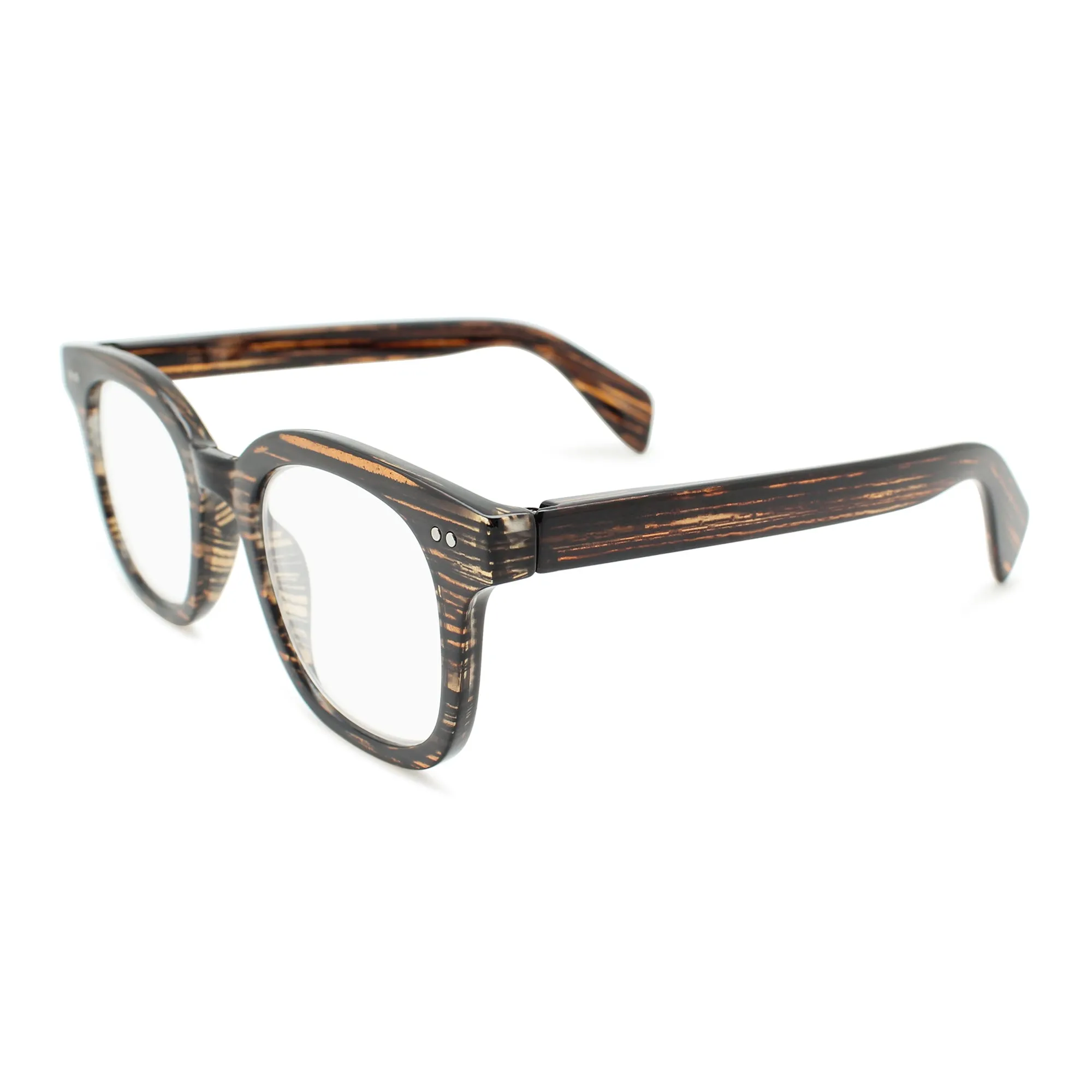 Retro Square Reading Glasses for Men & Women | R-890