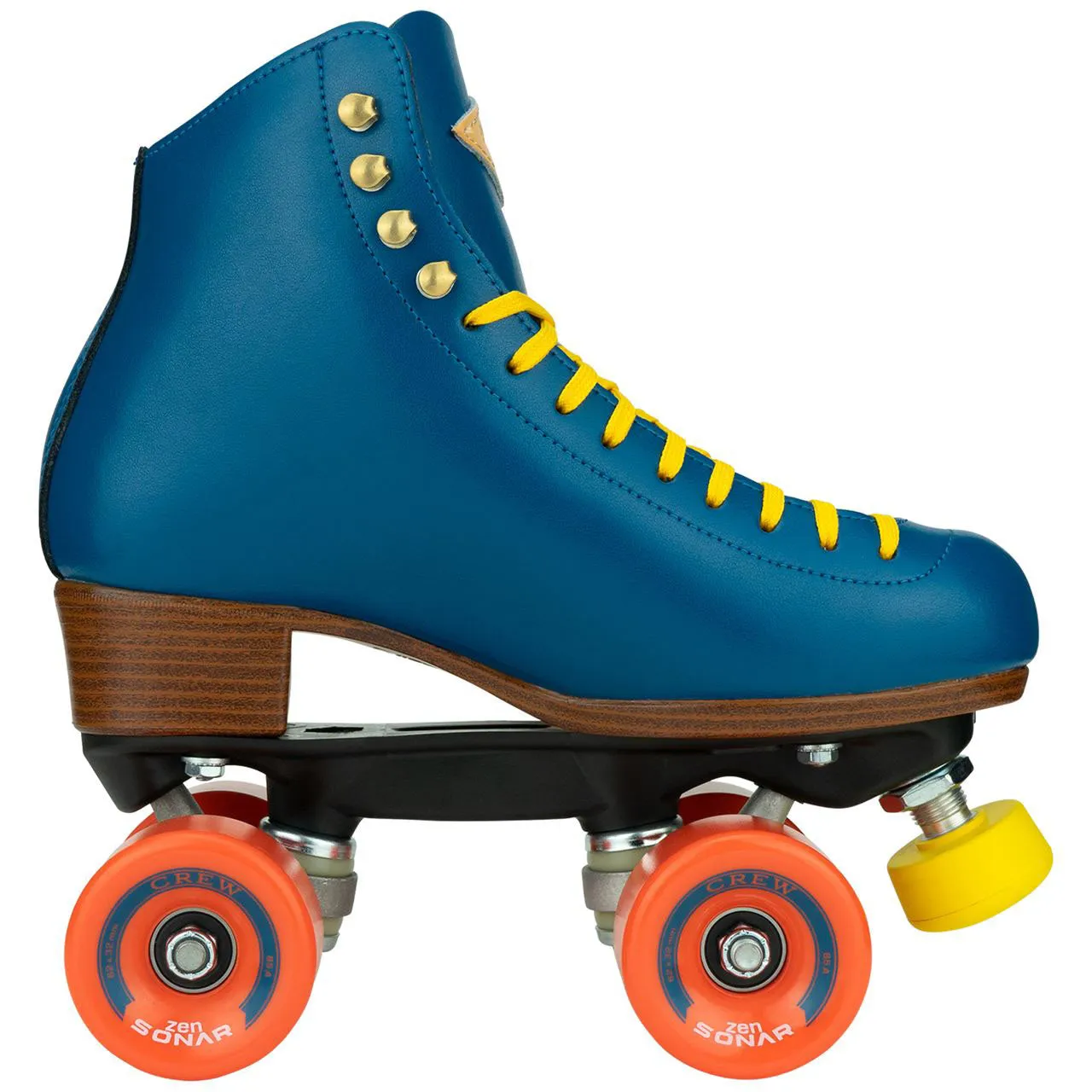 Riedell Crew Roller Skates - Ocean Blue