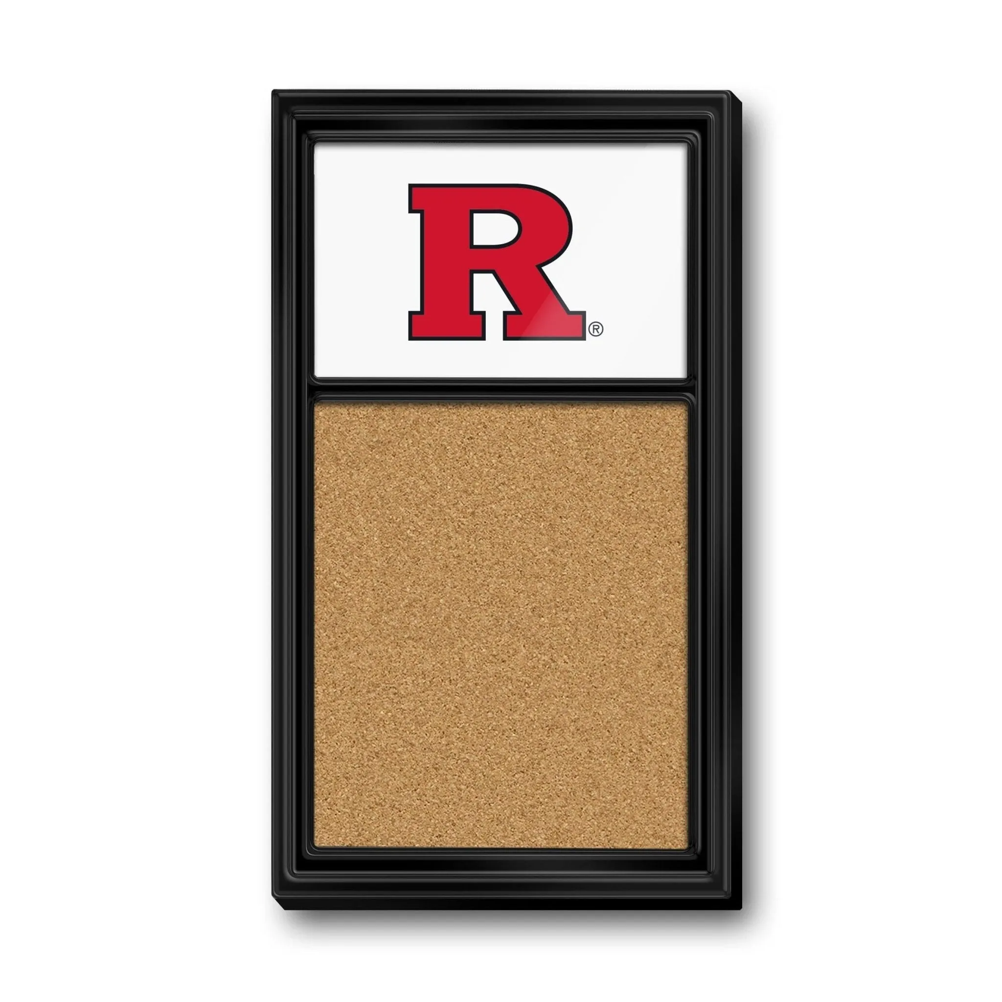 Rutgers Scarlet Knights: Cork Note Board