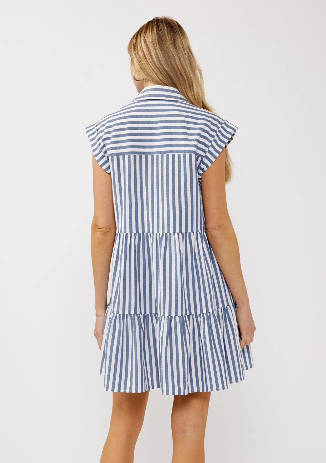 Sail Away Striped Mini Dress
