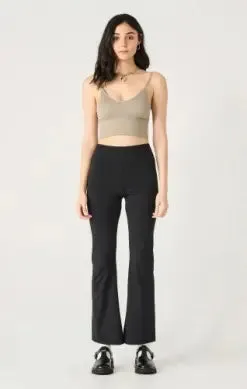 Seamless Bra Top, Taupe