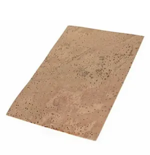 Sheet cork 2mm approx 50mm x 100mm