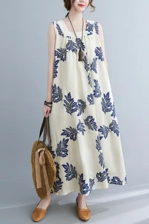 Sleeveless Cozy Maxi Dress