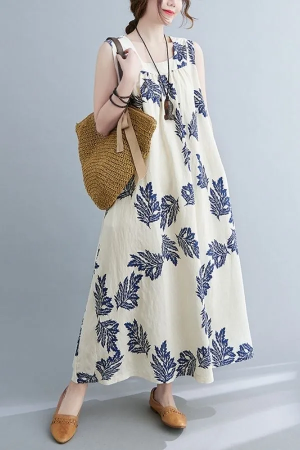 Sleeveless Cozy Maxi Dress