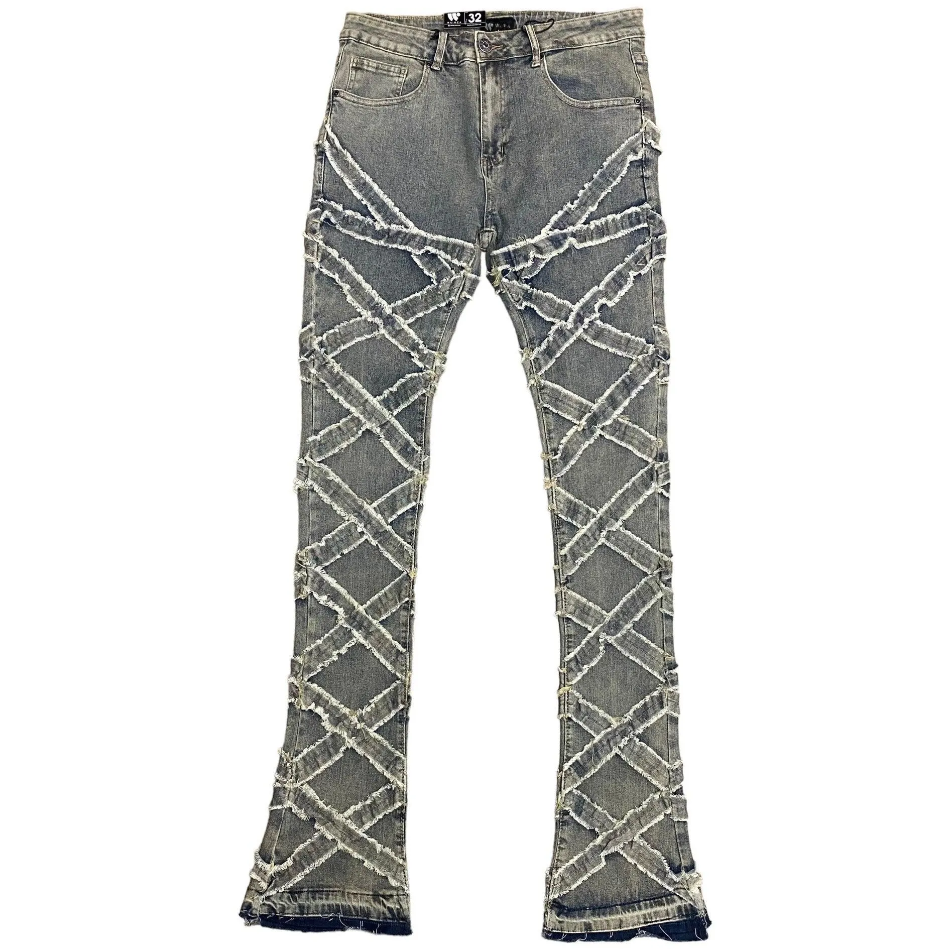 STACK DENIM (ANTIQUE BLEACH)