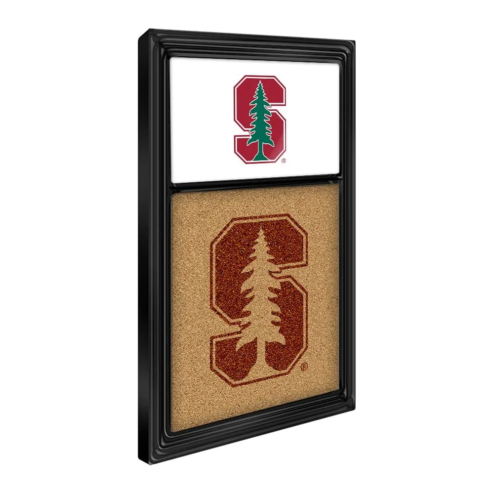 Stanford Cardinal: Dual Logo - Cork Note Board