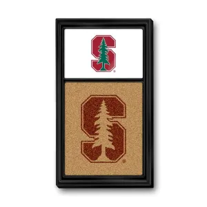 Stanford Cardinal: Dual Logo - Cork Note Board