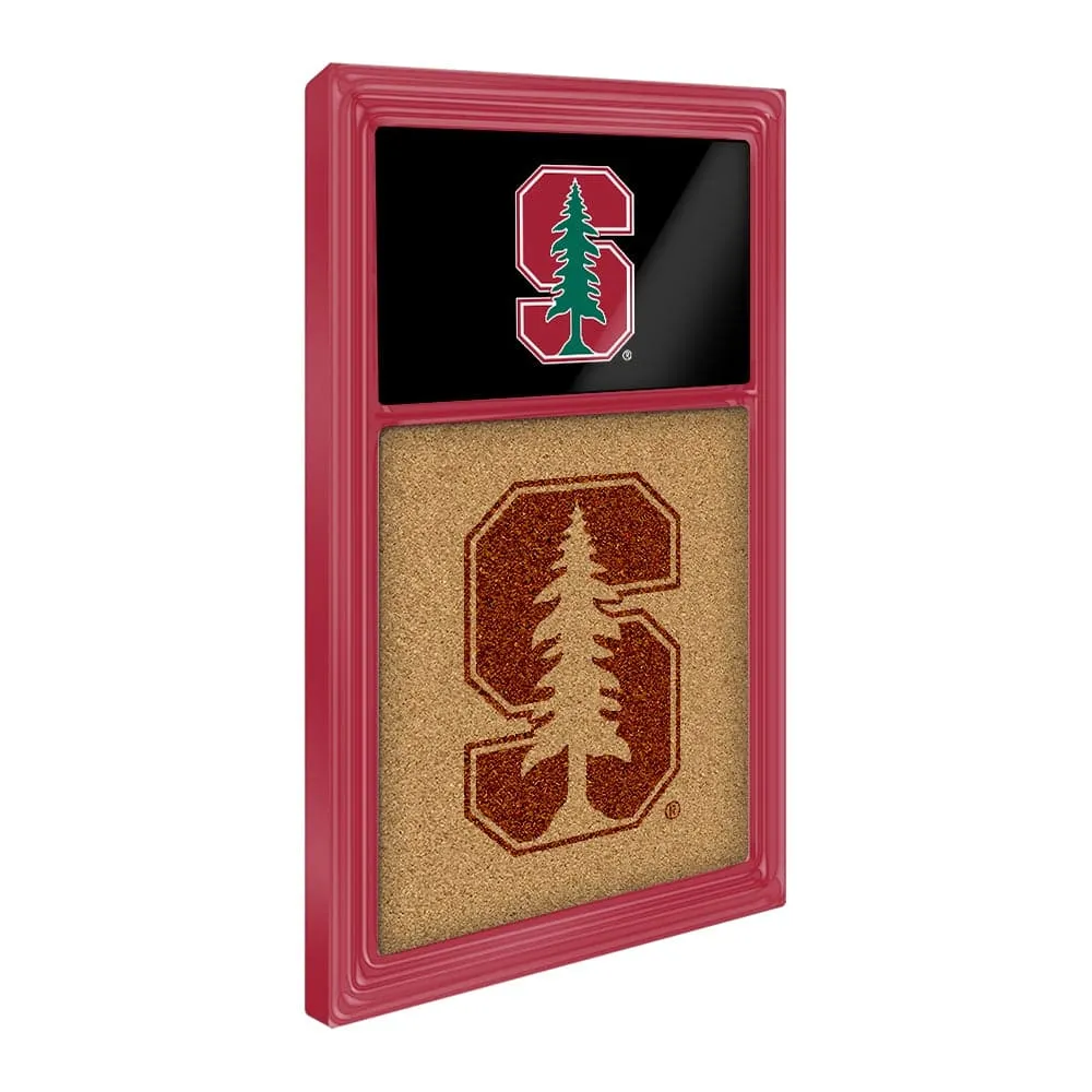 Stanford Cardinal: Dual Logo - Cork Note Board