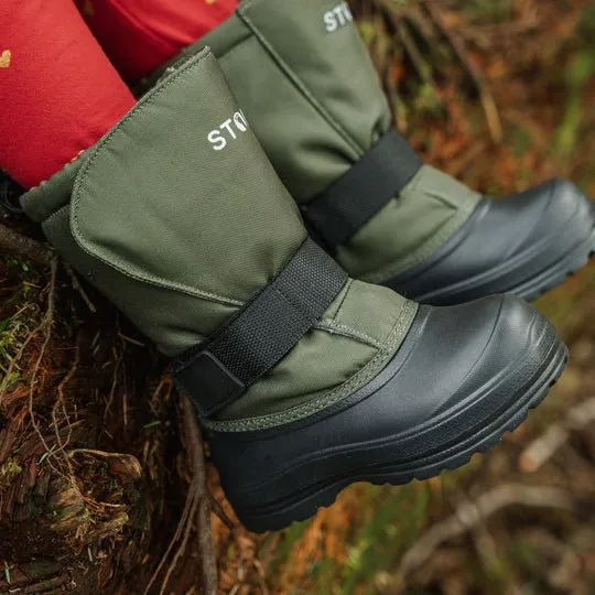 Stonz Trek Kid Snow Boots -Cypress