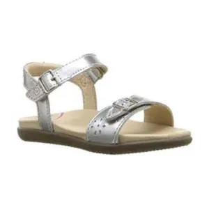 STRIDE RITE GIRLS SANDAL ROXANA SILVER