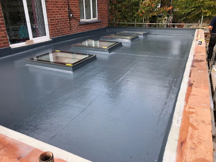 Stronghold GRP Roofing Topcoat - Dark Grey 20kg