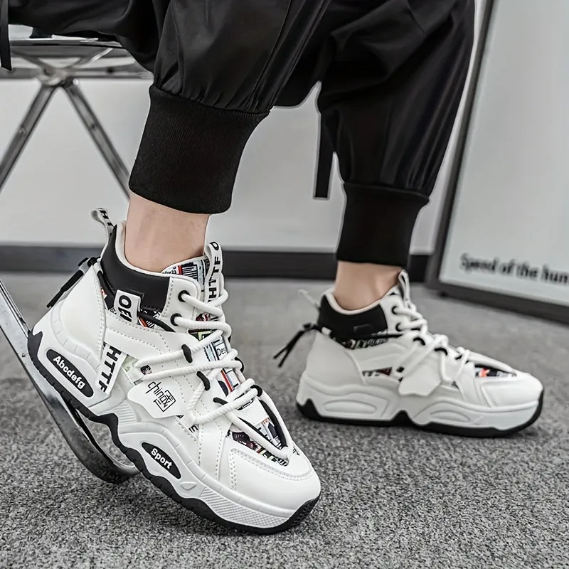 Stylish Men's High-Top Sneakers FS