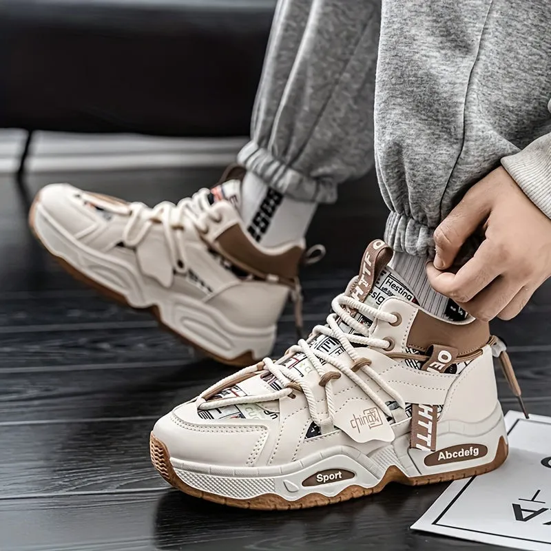Stylish Men's High-Top Sneakers FS
