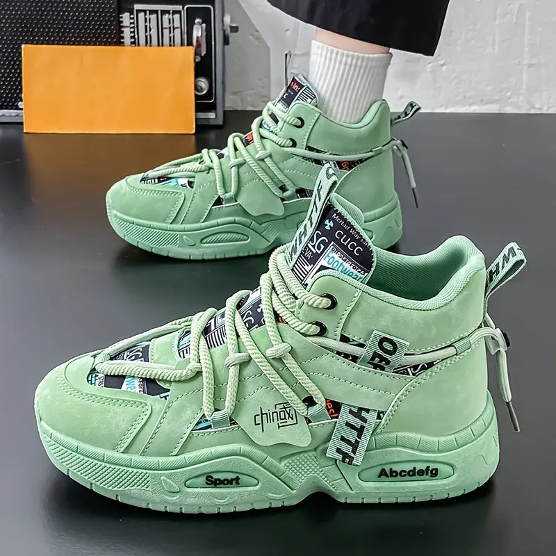 Stylish Men's High-Top Sneakers FS