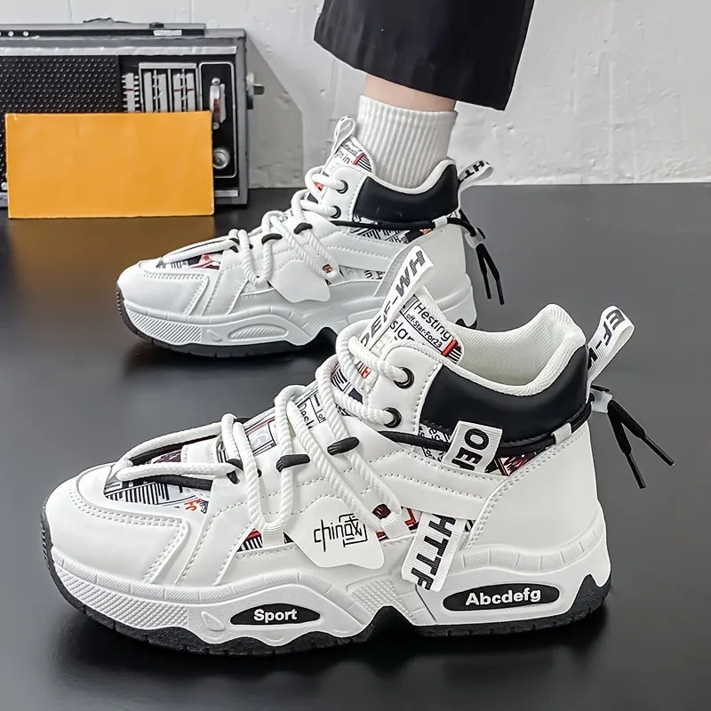 Stylish Men's High-Top Sneakers FS
