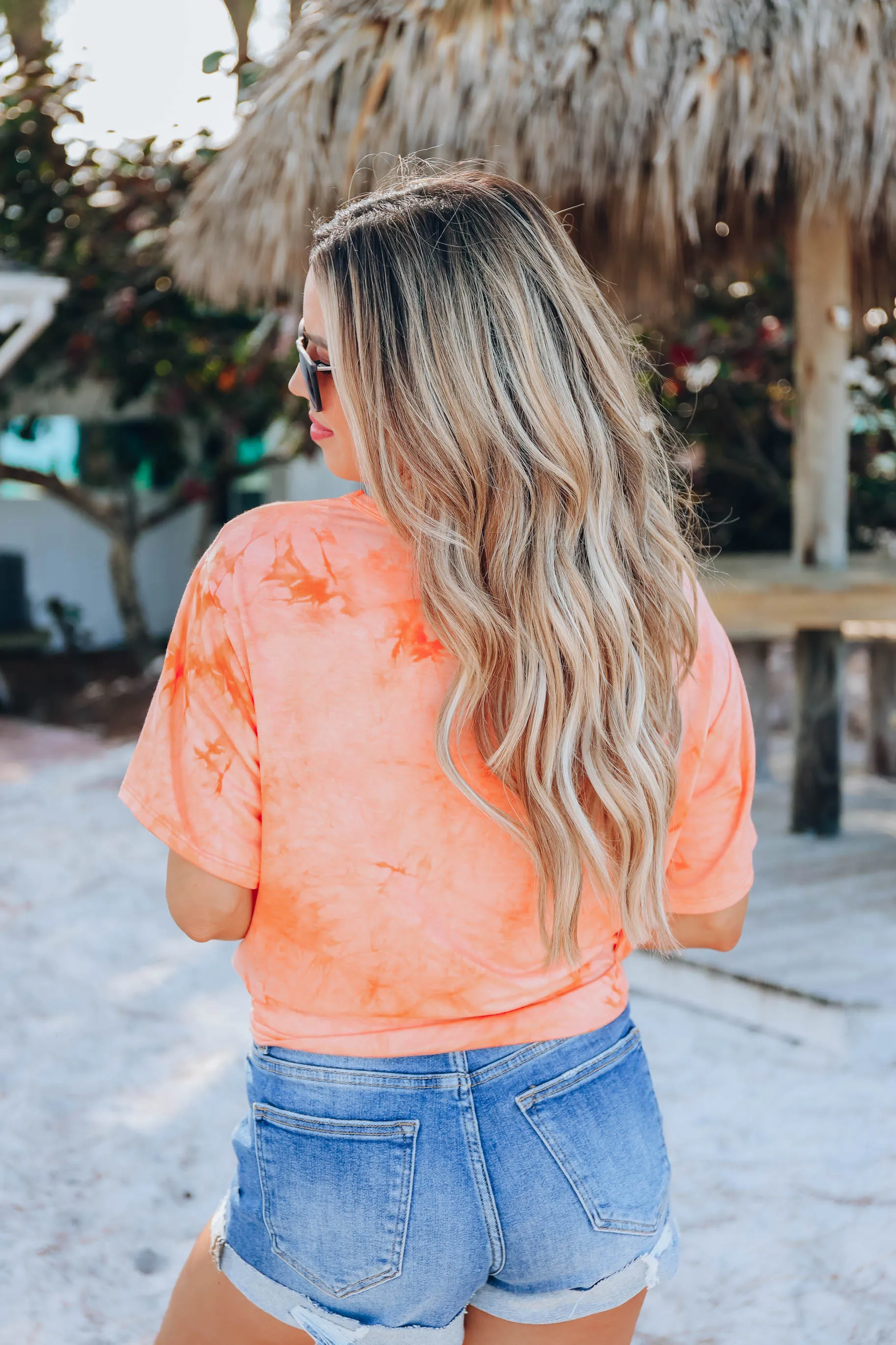 Sunburst Key Hole Top