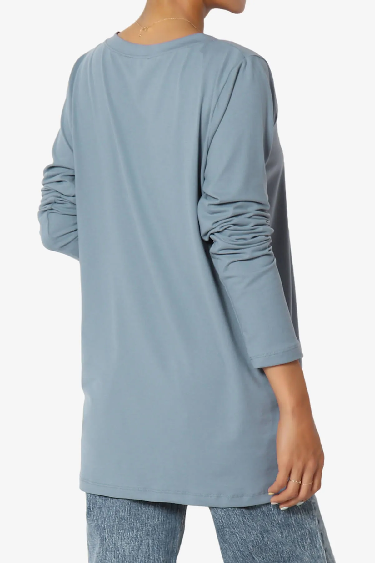 Susan Ultra Soft Chest Pocket Loose Fit T-Shirt PLUS