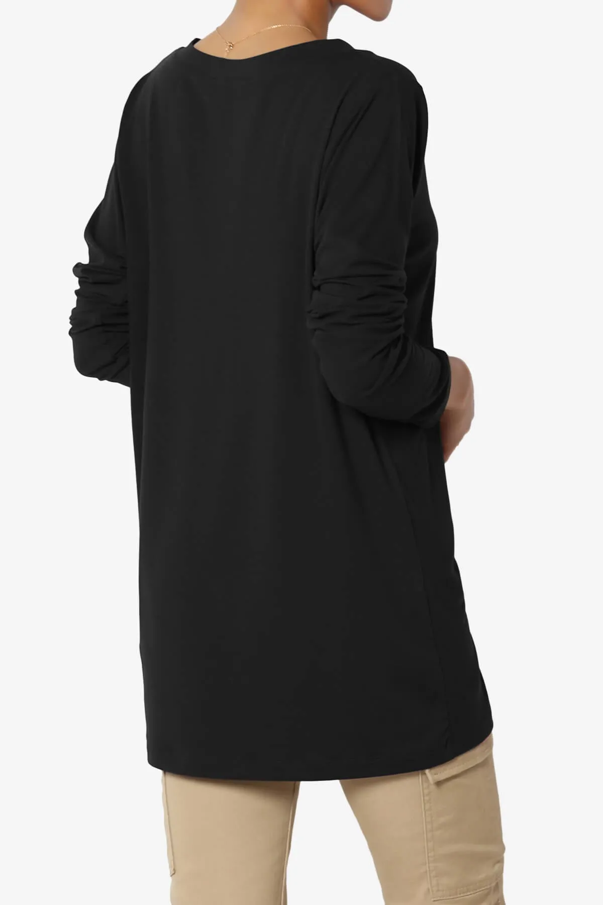 Susan Ultra Soft Chest Pocket Loose Fit T-Shirt PLUS